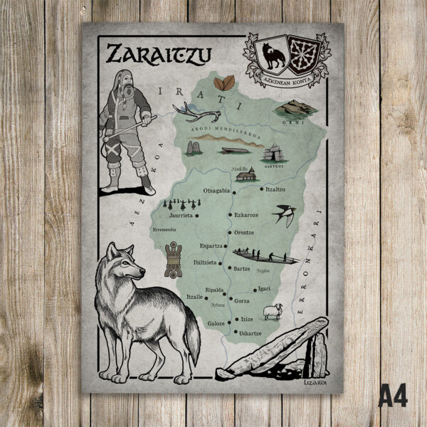 ZARAITZU MAPA